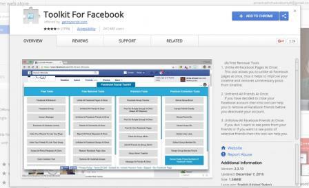 Toolkit For Facebook