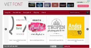 Một số Website tải Font chữ đẹp.