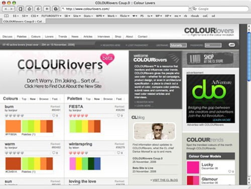 5 website độc nhất hỗ trợ phối màu cho Designer