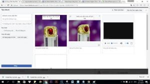 Nếu bạn muốn 1 video và 3 ảnh dưới thì kéo video ở ô đầu tiên sau đó tiếp tục là 3 ảnh sau