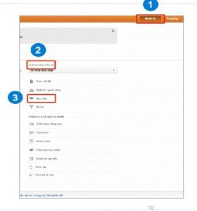 Cài đặt mục tiêu