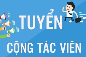 Tuyển cộng tác viên kinh doanh