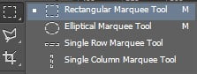 Giới thiệu về Marquee Tool