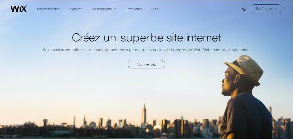 Wix.com – website tạo landing page hàng đầu