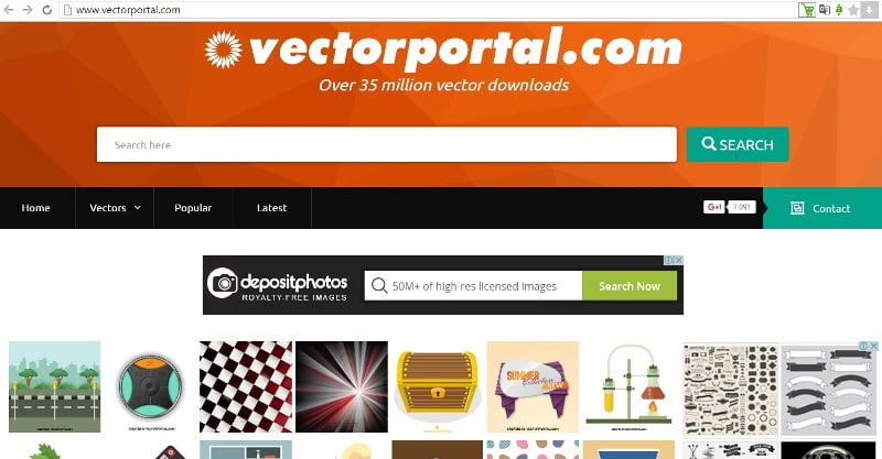 Website download free vectors