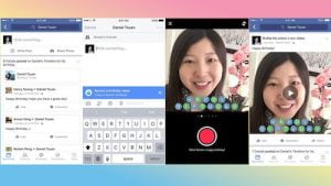 Chúc mừng sinh nhật bạn bè bằng video qua Facebook