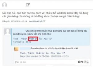 Nhắn tin với người bình luận ngay trên Fanpage
