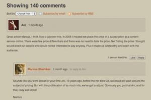 Blog Comment