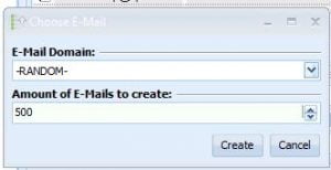 Chose E-mail