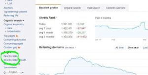 Sử dụng Ahrefs tìm bài viết nhiều backlink trỏ về