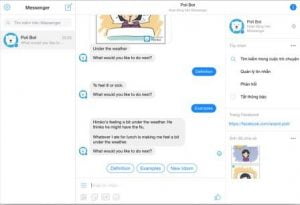 Hiểu hơn ý nghĩa của thành ngữ qua ví dụ cụ thể từ Chatbot