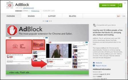 Thủ thuật đầu tiên để ngăn Facebook theo dõi bạn là: Sử dụng AdBlocker