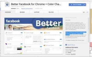 Better Facebook for Chrome