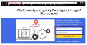 Đăng ký tài khoản trên Geotag