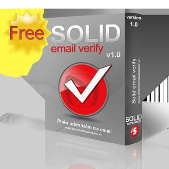 Phần mềm lọc Email sống chết miễn phí- Solid Verify